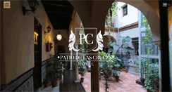 Desktop Screenshot of hotelpatiodelascruces.com